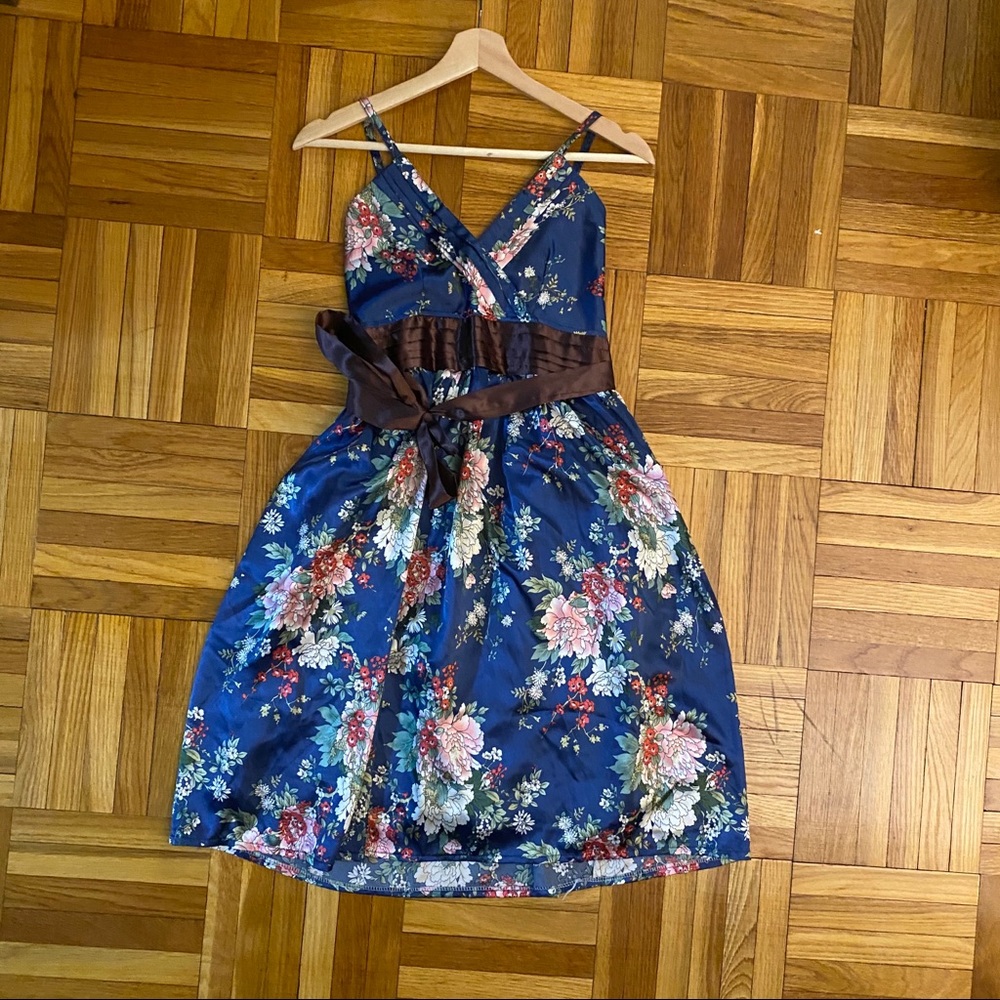 Silky summer dress